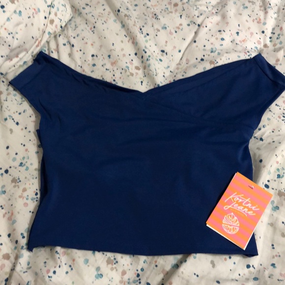 Kortni Jeane Other - NWT Kortni Jeane off the shoulder true blue